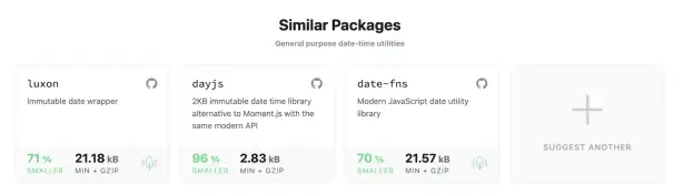 similar packages