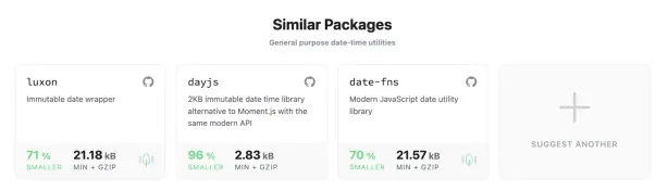 similar packages