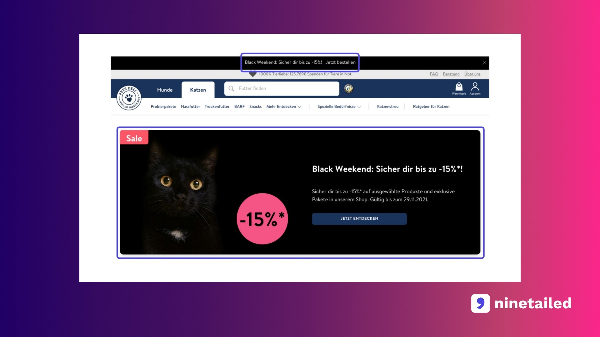 Pets Deli Discount Personalization Based on Behavior - Default