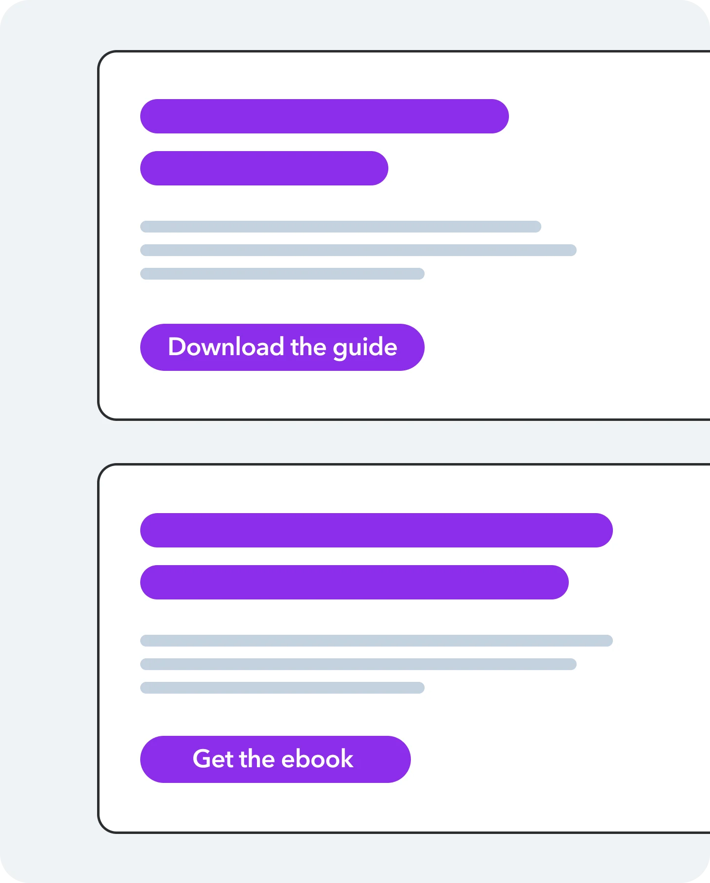 A/B testing example 6: Blog post CTAs