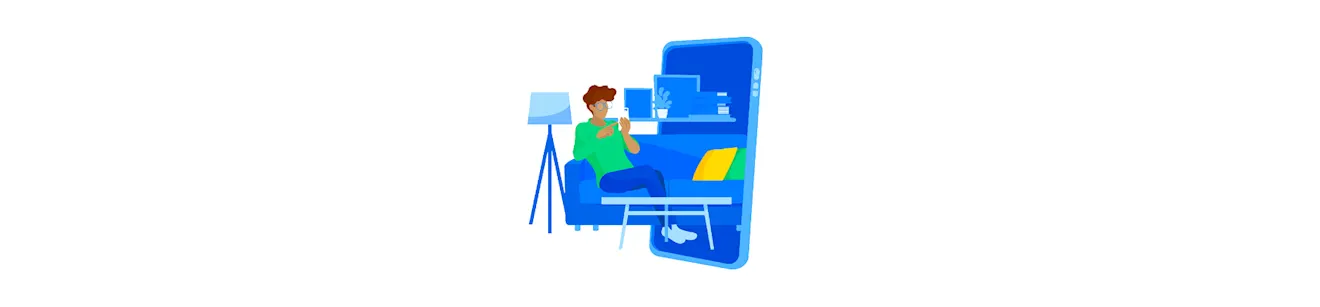 Blog Icons stay home