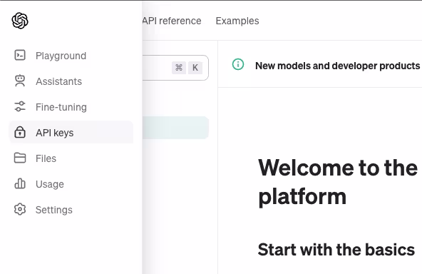 Set up ChatGPT API access