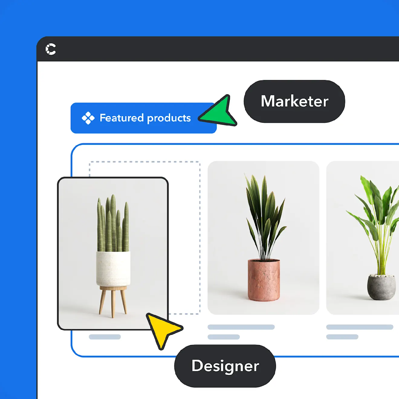 Image showing stylized Studio interface.