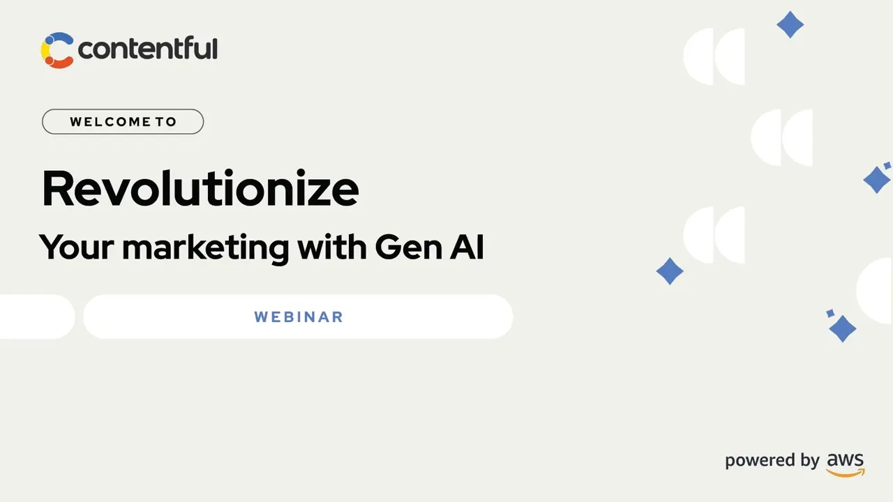Revolutionize your marketing with Gen AI (and AWS)
