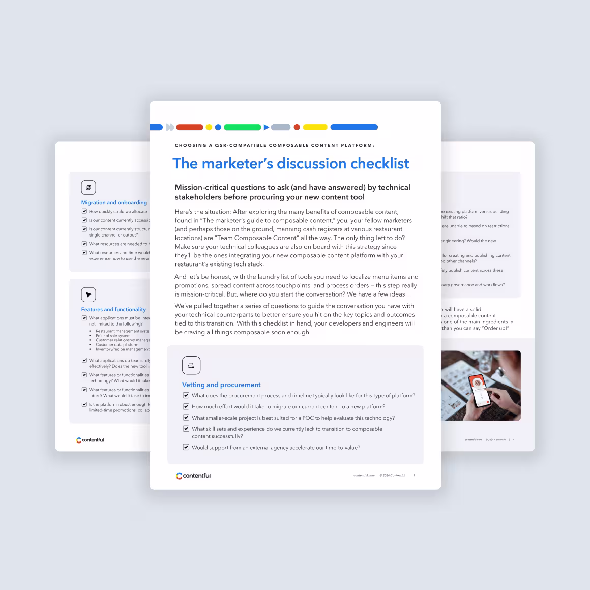 A preview of the QSR Technical Discussion guide