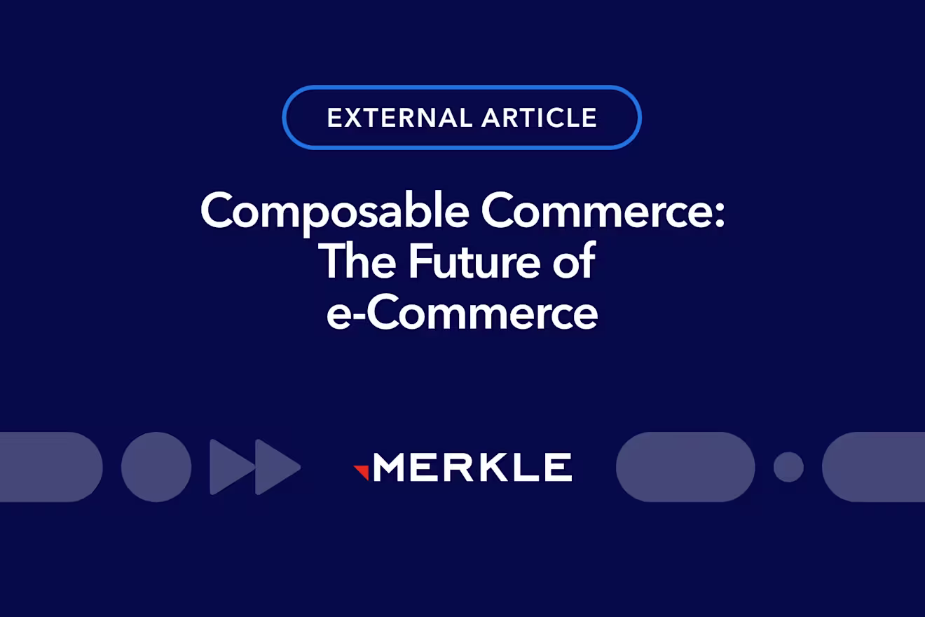 Composable Commerce The Future of e-Commerce 3:2