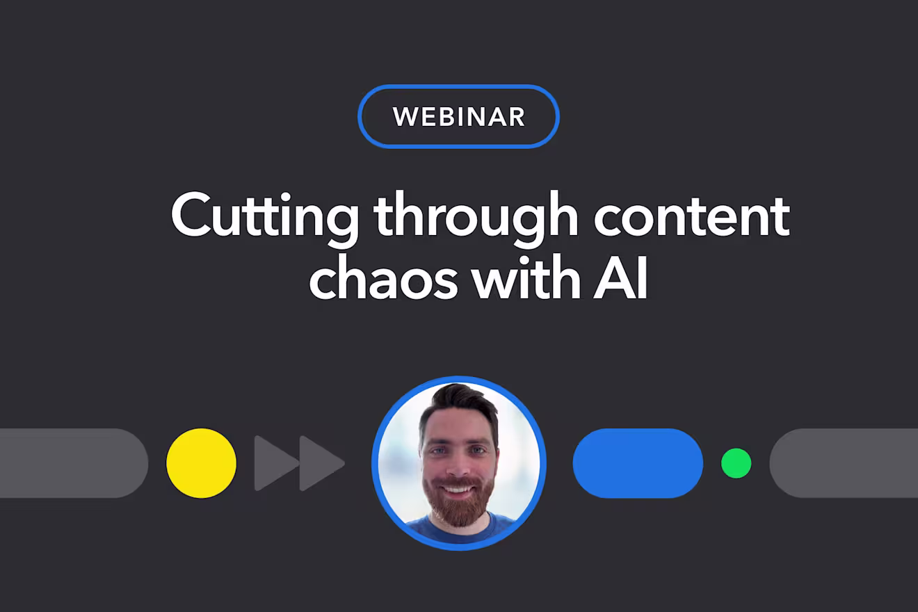 Standard-Title-Photo Cutting through the content chaos with AI 