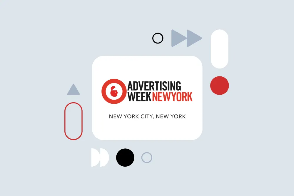 Advertising Week landing page graphic