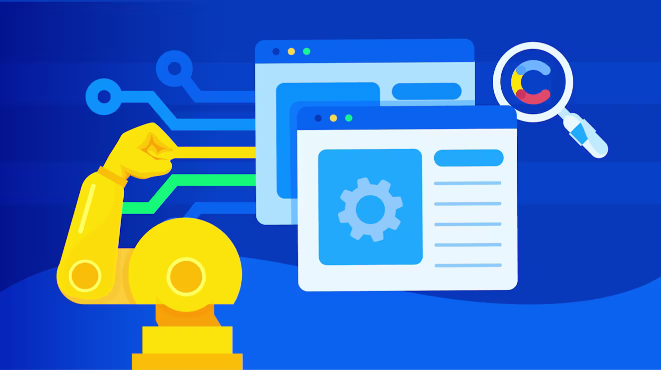 Illustration of a technical SEO elements