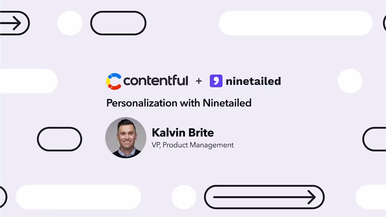 Personalization with Ninetailed