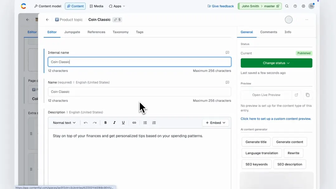 Content that scales. Experiences that convert. | Contentful