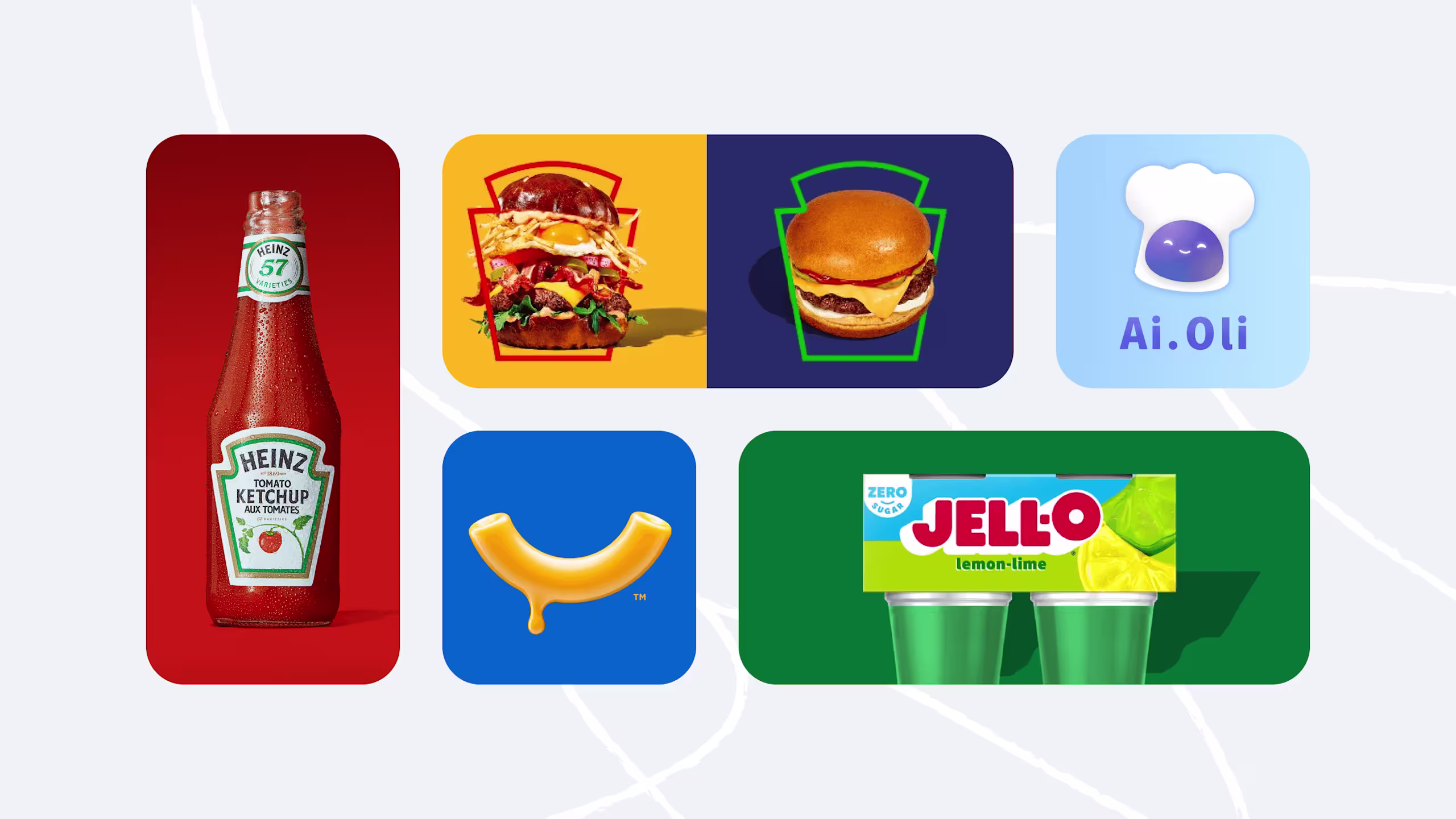 The variety of distinct brands under the Kraft Heinz umbrella.