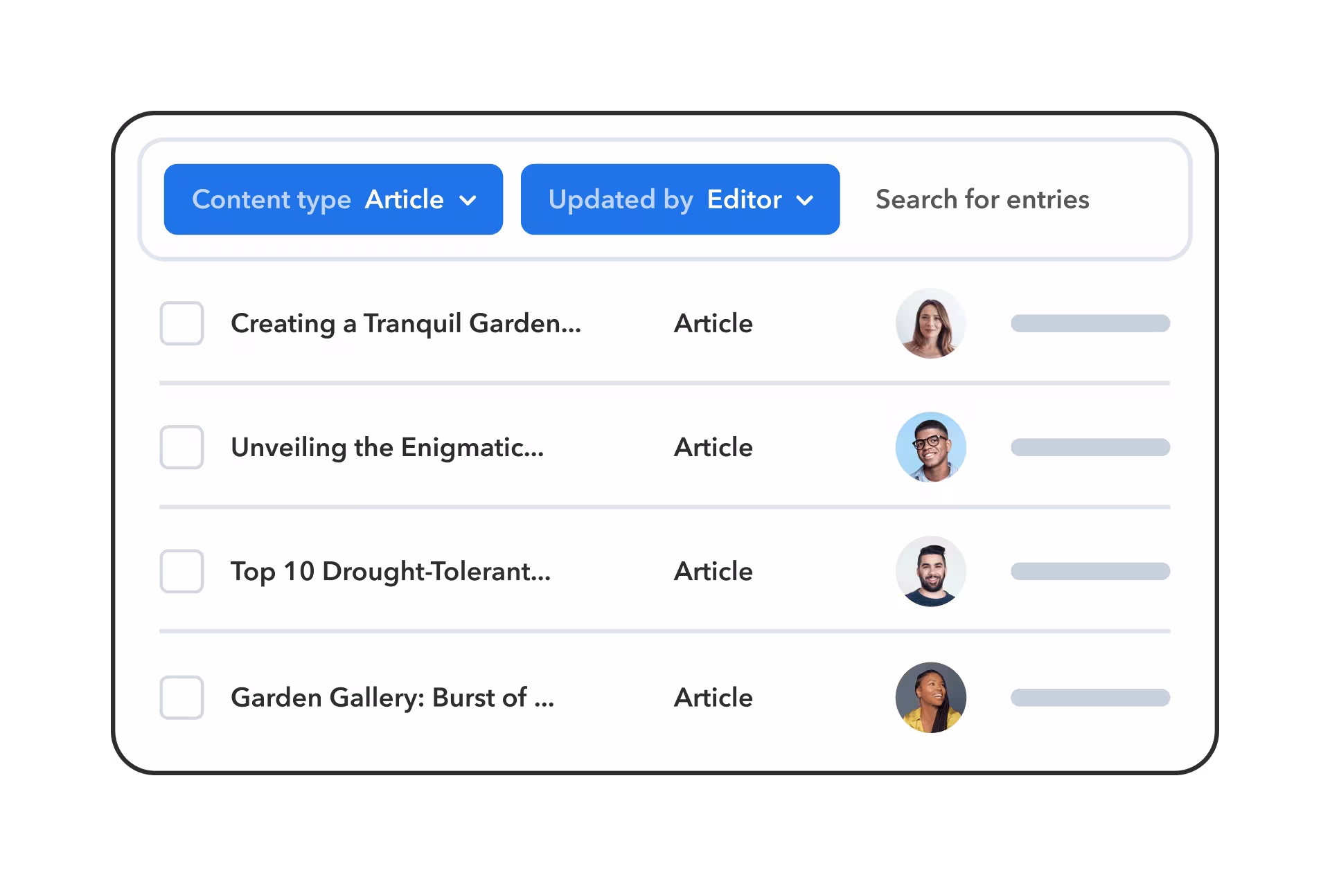Improved Content Tab