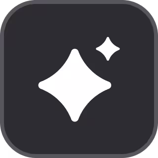 AI logo with border
