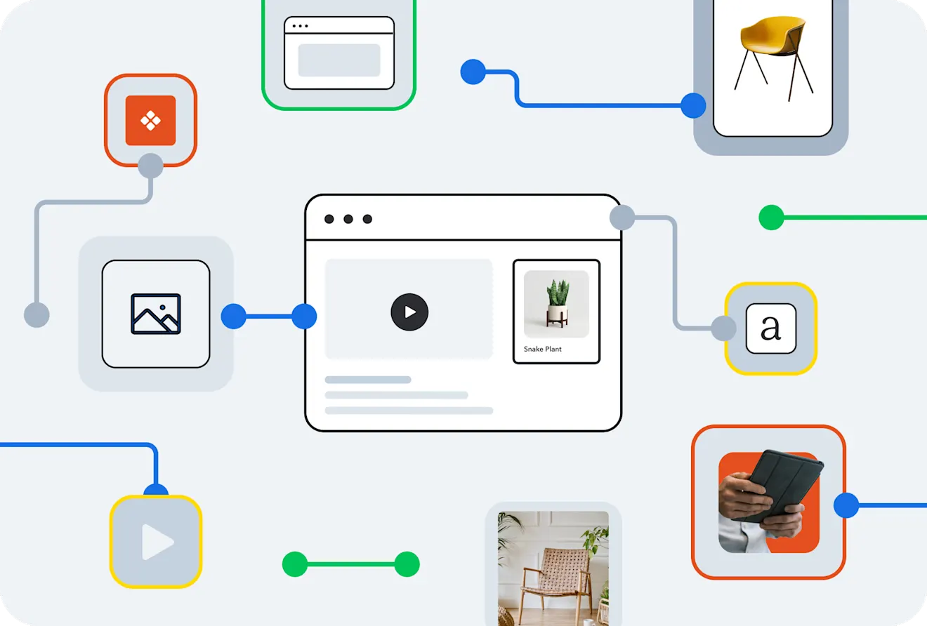 A selection of icons related to composable architecture