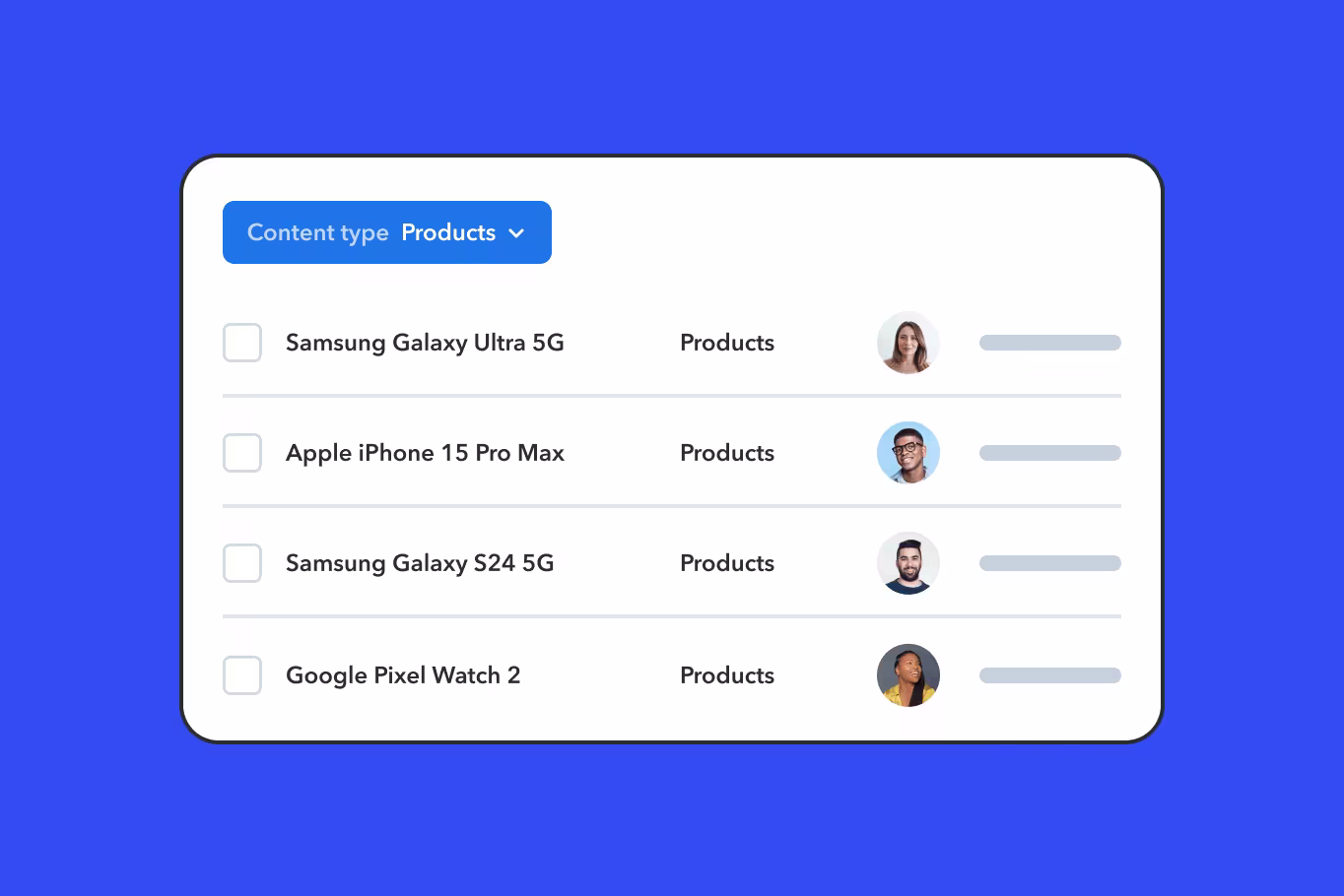 Vodafone digital experience preview in a small feature card