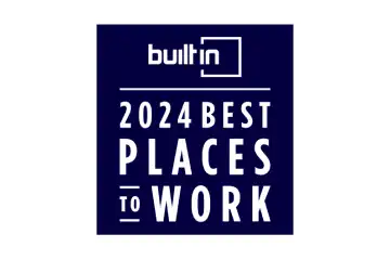 BuiltIn Best Places to Work Logo Tout