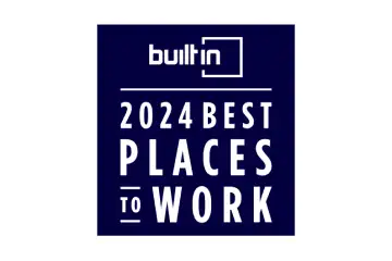 BuiltIn Best Places to Work Logo Tout
