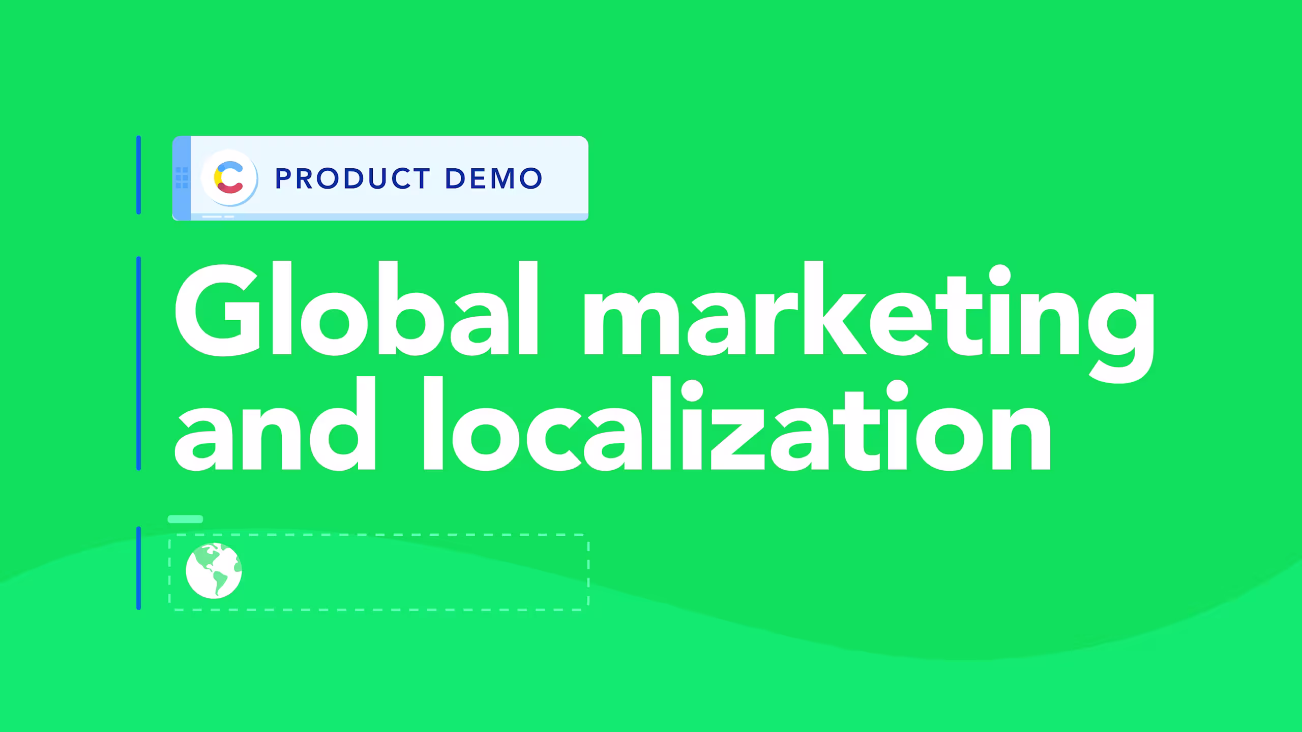 Global marketing and localization