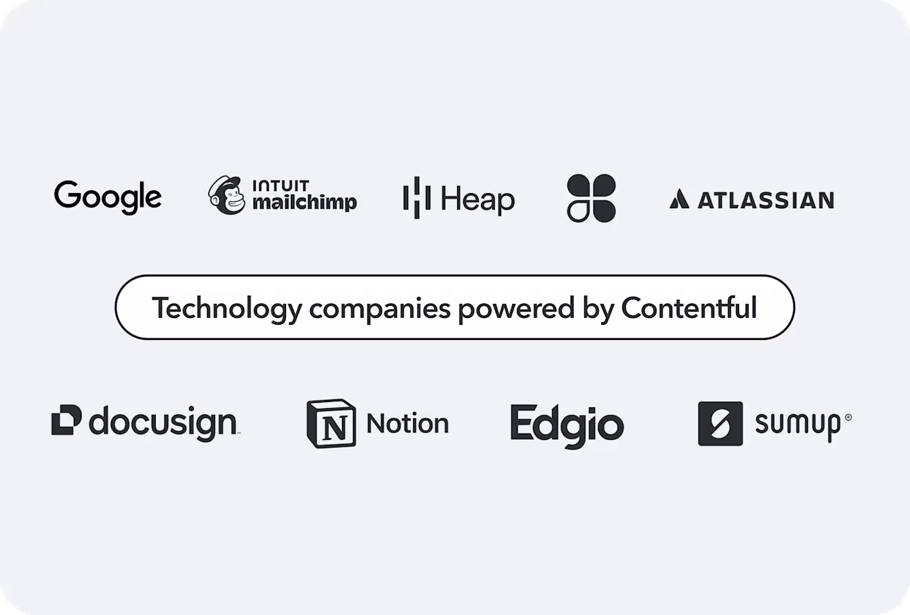 Technology company logos