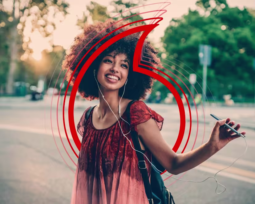 Case Study Card: Vodafone Background