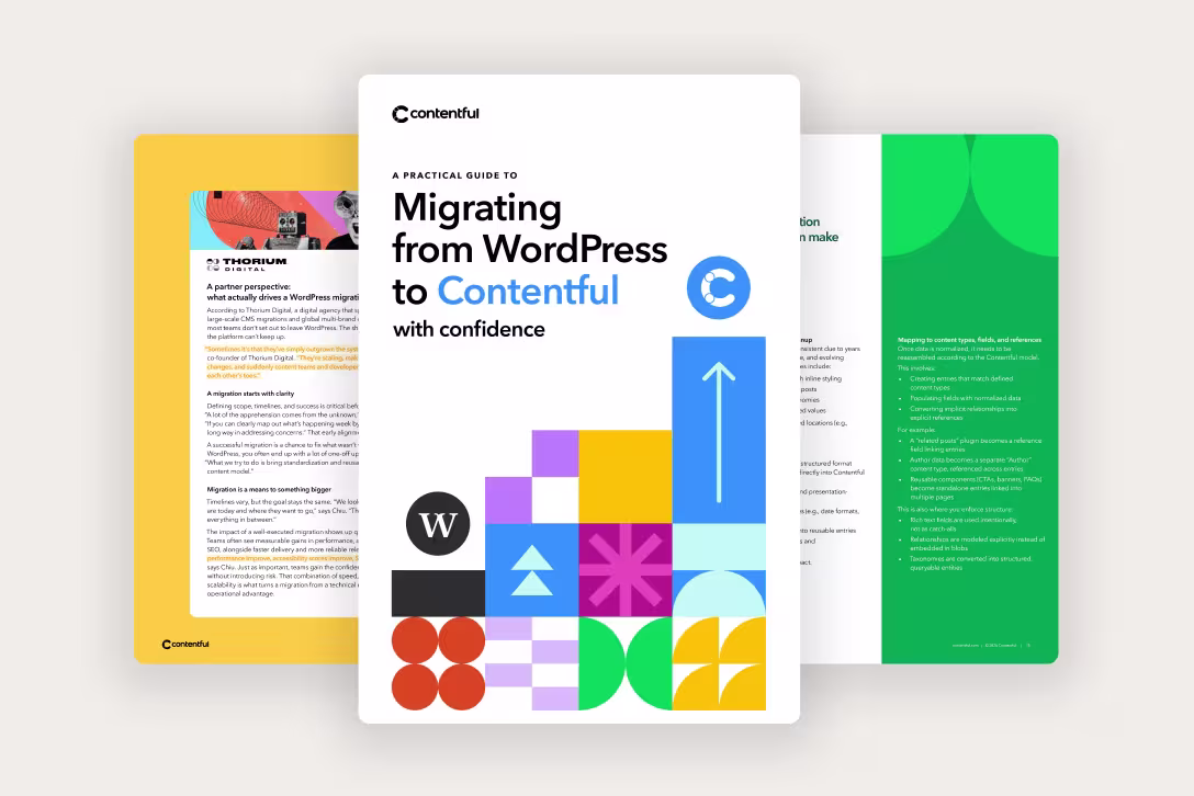 Wordpress Migration Guide cover