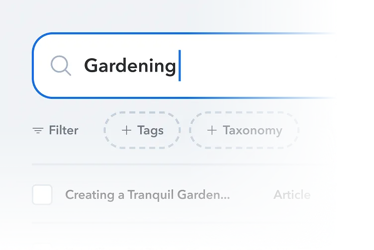 Easy discoverability