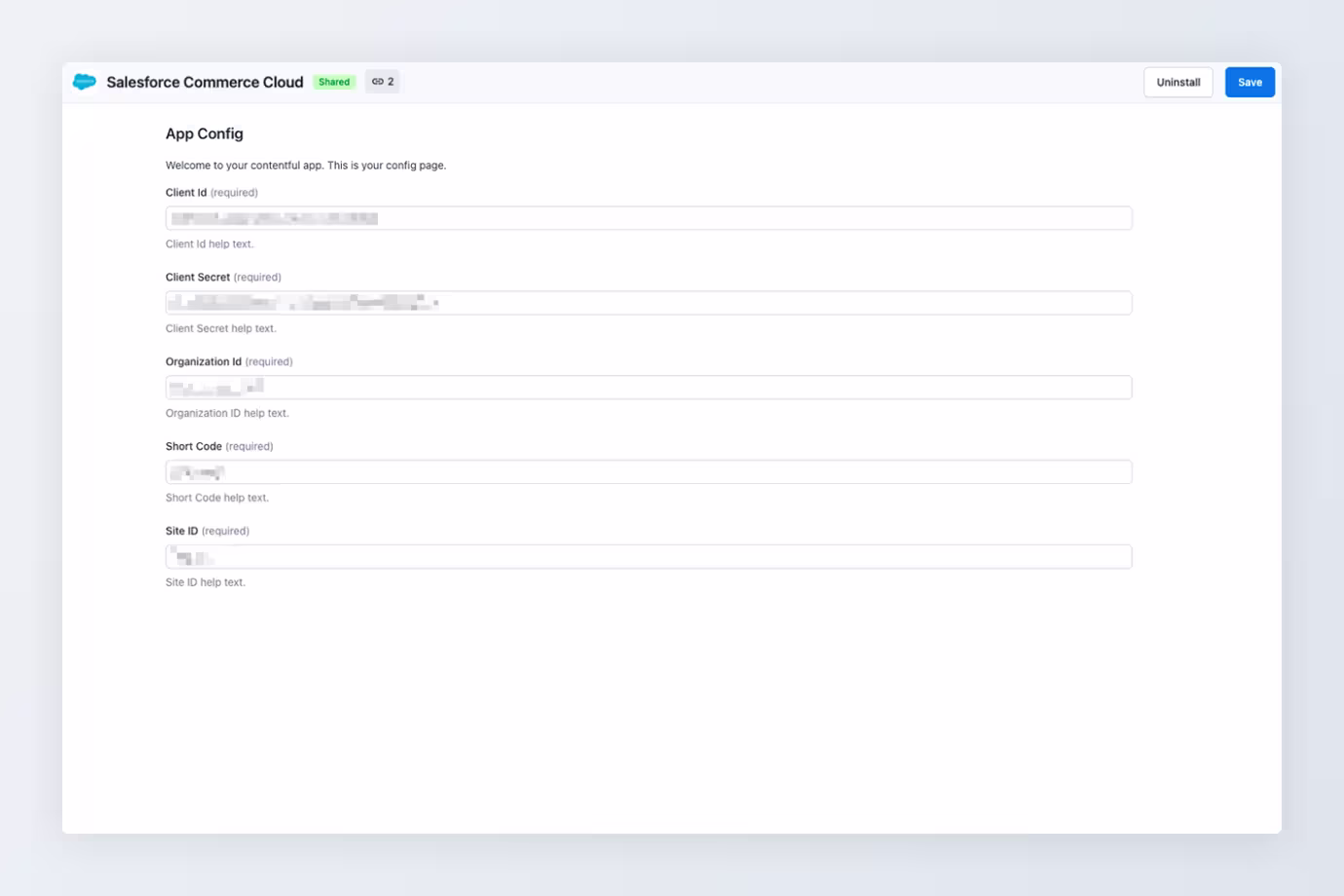 Configure the app to retrieve data directly from your Commerce Cloud site